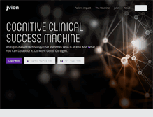 Tablet Screenshot of jvion.com